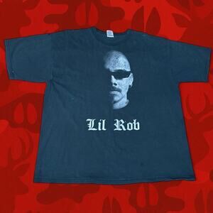 Vintage Lil Rob Rap Tee Size XXL "upstairs records"